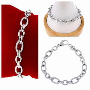 BRACELET GOLD CELEBRITY STAINLESS STEEL