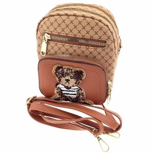 Women's handbag teddy bear
