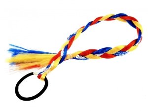 bow tie artificial colored hair