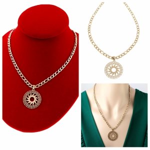 GOLD CHAIN NECKLACE celebrity STAINLESS STEEL
