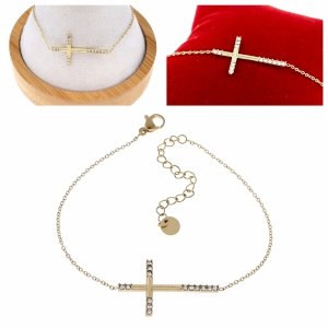 BRACELET GOLD CELEBRITY STAINLESS STEEL