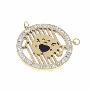gold pendant stainless steel