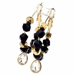 gold earrings made of stainless steel