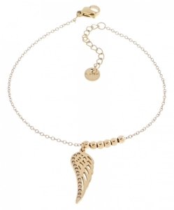 BRACELET GOLD CELEBRITY STAINLESS STEEL