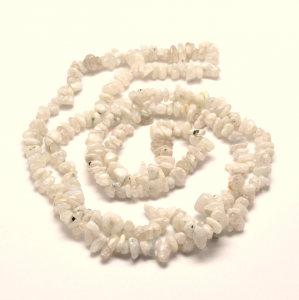 440 Naturalny tęczowy kamień księżycowy, 5~8x5~8 mm, otwór: 1 mm, około 31,5 cala