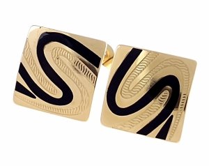 1900 Kolczyki złote stal chirurgiczna 316L wtyczki stal nierdzewna