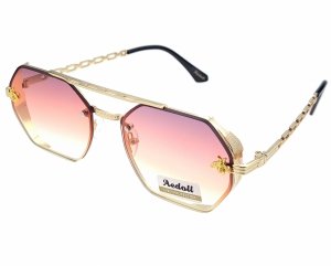 ok68 Damskie okulary przeciwsłoneczne muchy ozdobne UV400