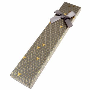 2552 Pudełko na biżuterię bransoletkę łańcuszek ozdobne z kokardką