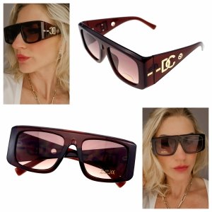 ok37 Damskie okulary przeciwsłoneczne muchy ozdobne UV400