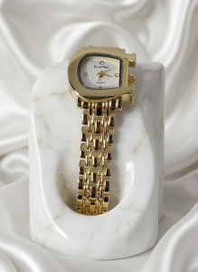 530L Ekskluzywny damski złoty zegarek błyszczący Kurren klasyk 