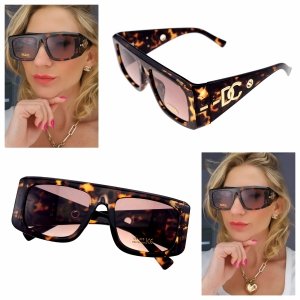 ok59 Damskie okulary przeciwsłoneczne muchy ozdobne UV400