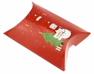 op268 Pudełko papierowe do pakowania prezentów Boże Narodzenie