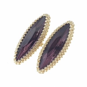 2254c Kolczyki złote pozłacane 14k wiszące 