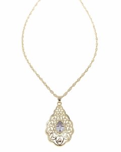 sz02 Złoty łańcuszek naszyjnik 46+5cm pozłacany 14k 