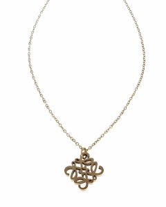 3560 Złoty łańcuszek 45+5cm naszyjnik stal chirurgiczna nierdzewna 316L 