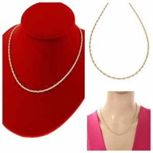 1960 Złoty łańcuszek 45cm 3mm pozłacany 18k Xuping 