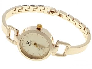 1005 Ekskluzywny damski złoty zegarek Kurren klasyk 