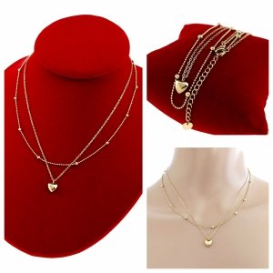 2635 Srebrny łańcuszek 42+5 naszyjnik stal chirurgiczna nierdzewna 316L 