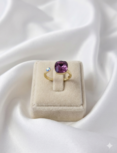 кольцо. 18,30 мм золотая нержавеющая сталь