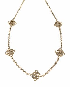 золотая цепочка знаменитости ожерелье из нержавеющей стали