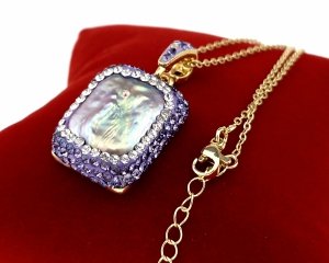 золотая цепочка знаменитости ожерелье из нержавеющей стали