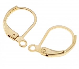 2X ЗОЛОТЫЕ СЕРЬГИ СЕРЬГИ ХИРУРГИЧЕСКАЯ СТАЛЬ