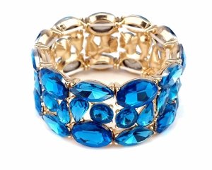 Браслет Кристаллы Знаменитости Хирургическая сталь