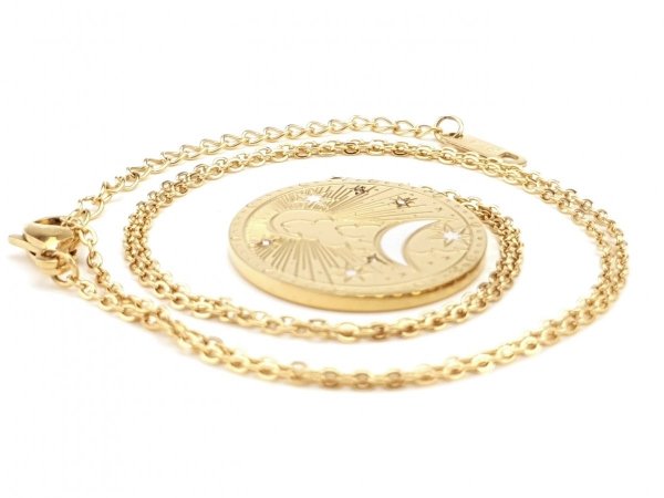 GOLDEN CHAIN CELEBRITY NÁHRDELNÍK NEREZ