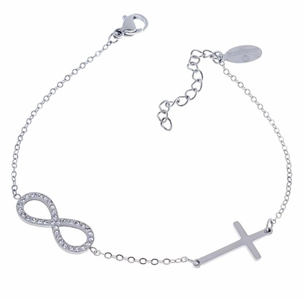 BRACELET GOLD CELEBRITY NEREZOVÁ OCEL