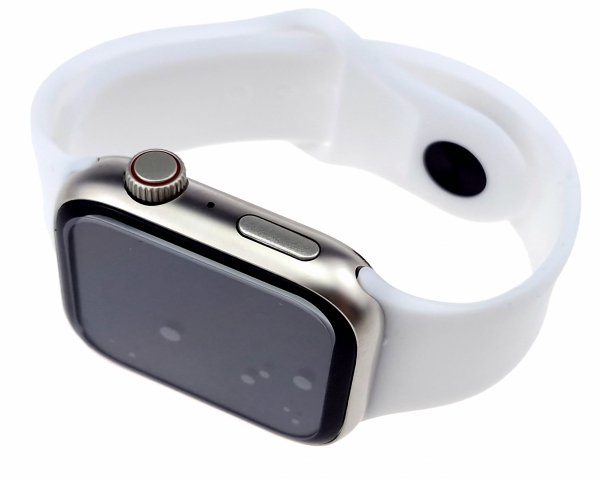 Chytré hodinky Ultimate T500 Hlwatch PRO LSSD hodinky pohodlné silikonový řemínek bílý