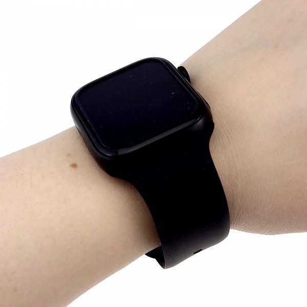 Chytré hodinky Ultimate T500 Hlwatch PRO LSSD hodinky pohodlné silikonový řemínek černé