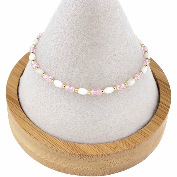 BRACELET GOLD CELEBRITY NEREZOVÁ OCEL