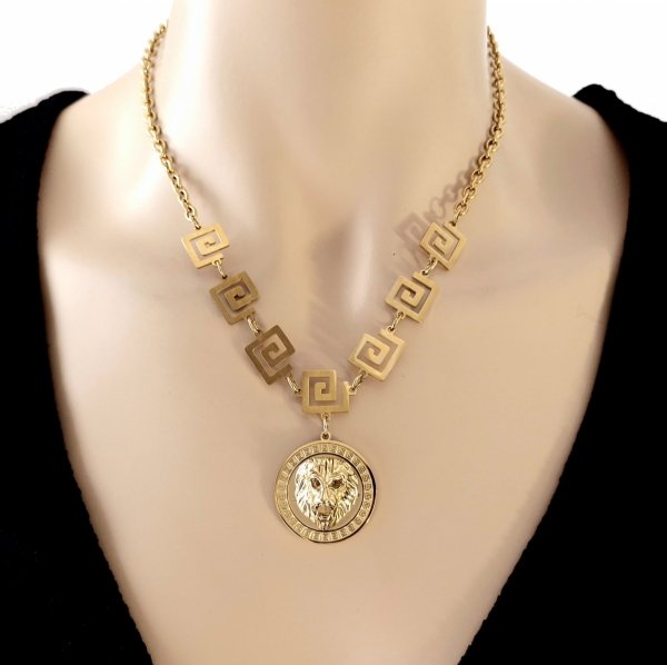 GOLDEN CHAIN CELEBRITY NÁHRDELNÍK NEREZ
