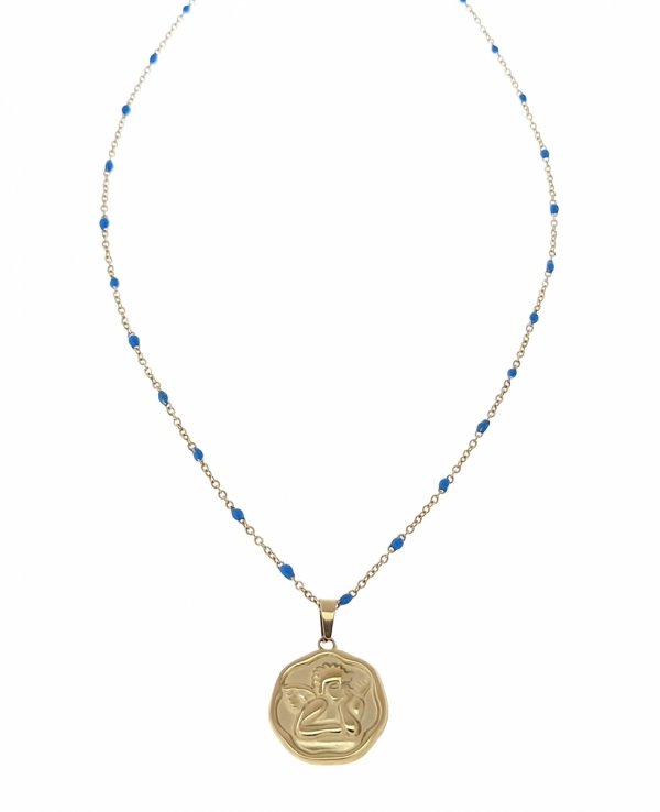 GOLDEN CHAIN CELEBRITY NÁHRDELNÍK NEREZ