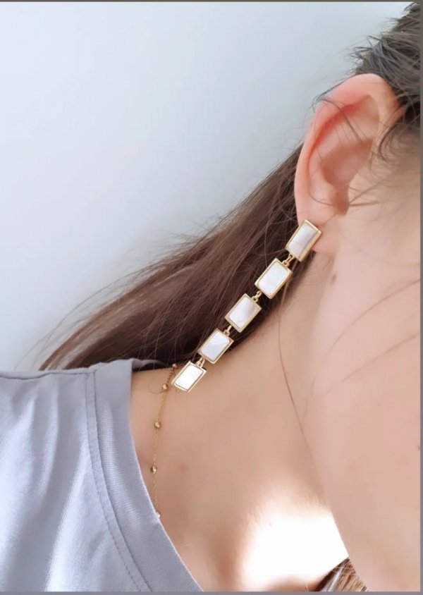 NÁUŠNICE SILVER STAINLESS CELEBRITY