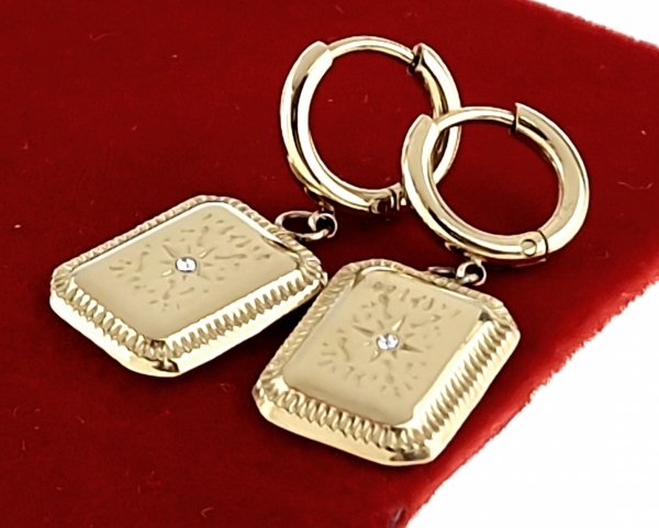 NÁUŠNICE SILVER STAINLESS CELEBRITY