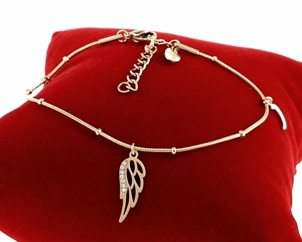BRACELET GOLD CELEBRITY NEREZOVÁ OCEL