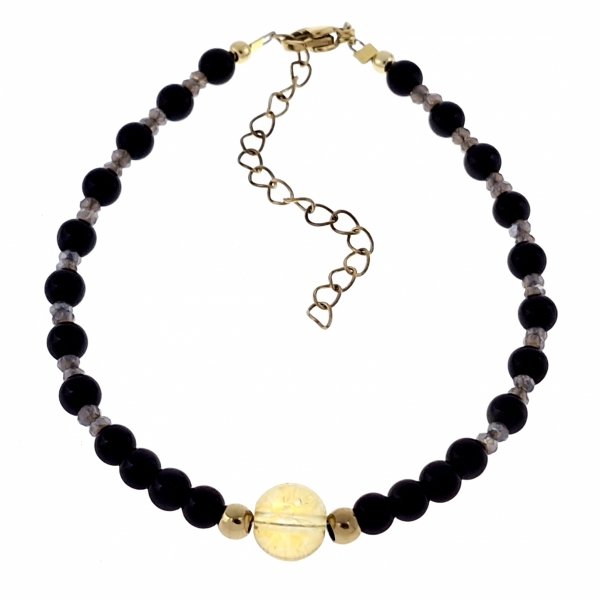 BRACELET GOLD CELEBRITY NEREZOVÁ OCEL