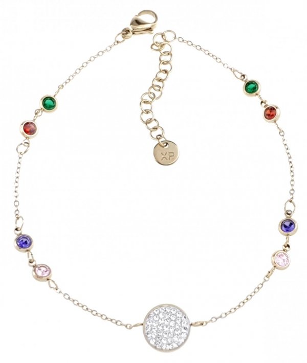 ARMBAND GOLD CELEBRITY EDELSTAHL