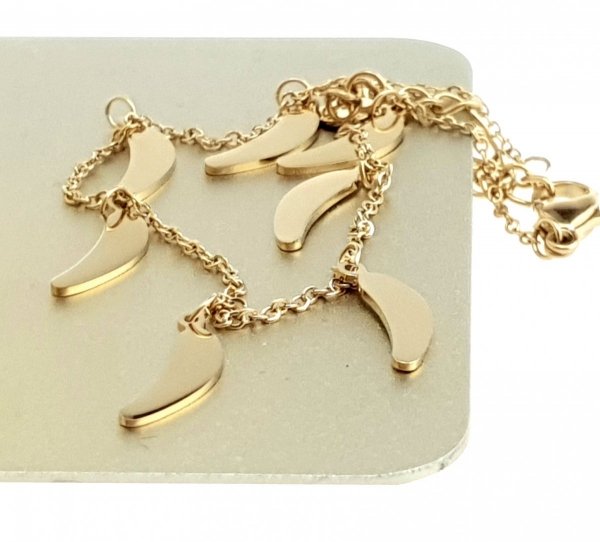 ARMBAND GOLD CELEBRITY EDELSTAHL