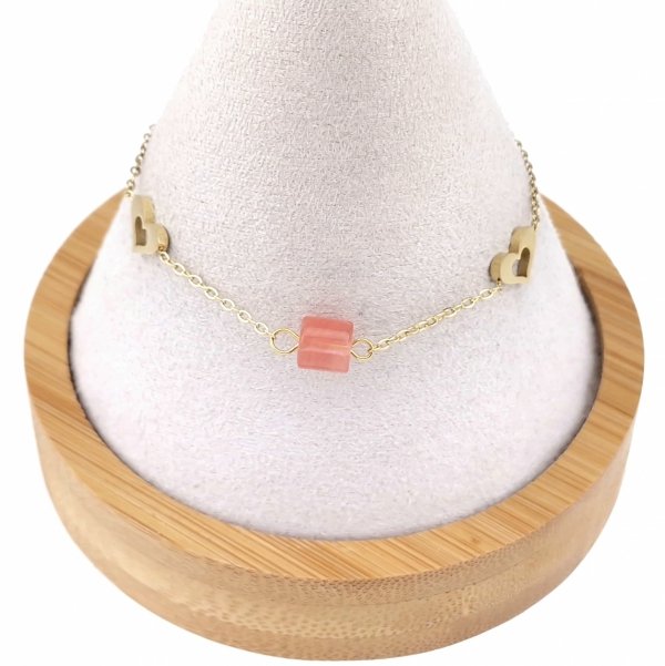 ARMBAND GOLD CELEBRITY EDELSTAHL