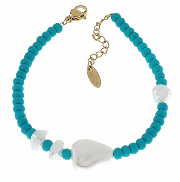 ARMBAND GOLD CELEBRITY EDELSTAHL