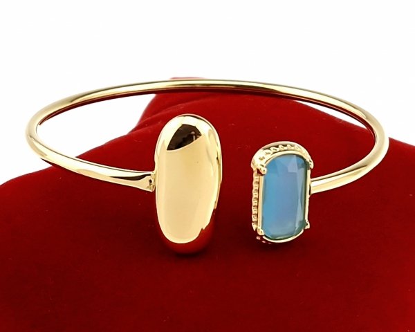 ARMBAND GOLD CELEBRITY EDELSTAHL
