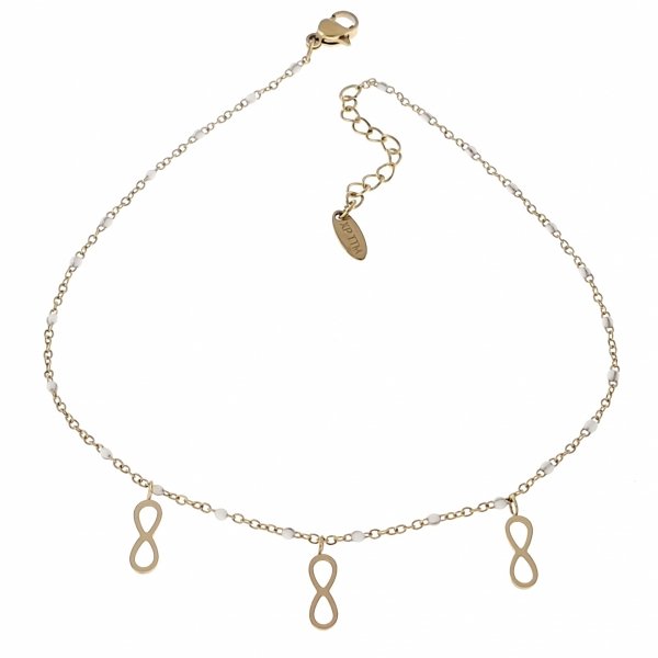 ARMBAND GOLD CELEBRITY EDELSTAHL