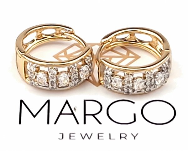 exklusive swarovski vergoldete ohrringe