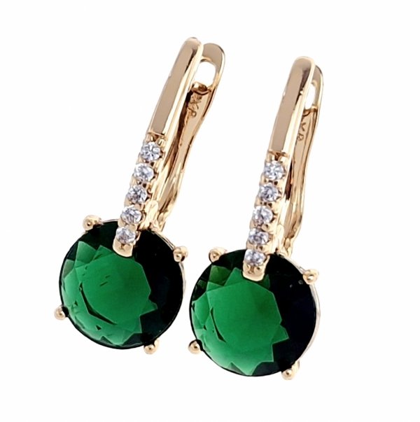 exklusive swarovski vergoldete ohrringe