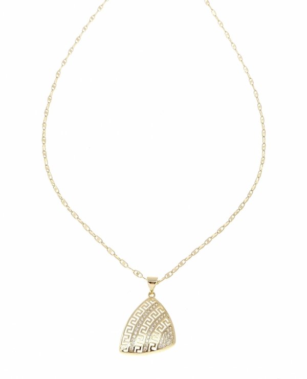 Goldene Kette Celebrity Vergoldete Halskette 14K XUPING
