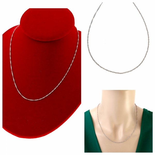 Gold vergoldete Kette 18 Karat Xuping