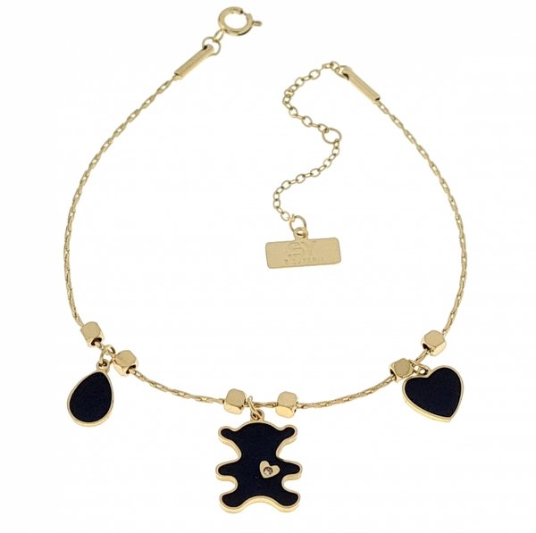 ARMBAND GOLD CELEBRITY EDELSTAHL