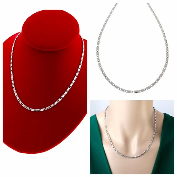 Gold vergoldete Kette 18 Karat Xuping
